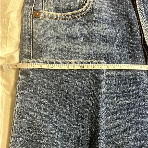 Agolde women’s Blue Straight leg Jeans Classic Style size 24 - Picture 6 of 10